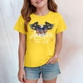 thumbnail image 2 of mgoYE 250th Anniversary USA Clothing Girls 4th of July Shirts for Girls Boys American Flag Patriotic Shirts 250 Anniversary USA Stars and Stripes Independence Day Tee Top(Yellow,2-3 Years), 2 of 5
