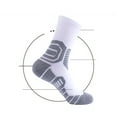 thumbnail image 7 of 5 Pack Elite Basketball Socks Cushioned Athletic Sports Mid-Calf Crew Socks For Men & Women, 7 of 7