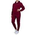 thumbnail image 5 of Womens Loose Fit Fleece-Lined Pullover Hoodie & Jogger 2-Piece Set (S-2XL), 5 of 10