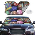 thumbnail image 4 of Goofa Easter Eggs1 Printed Car Windshield Sunshade,Foldable Reflective Sun Visor,UV Protection Heat Blocker Sunshade,Car Cooling Accessory-Medium, 4 of 7