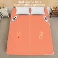 thumbnail image 3 of GONUES Heated Mattress Pad Queen Size 60"x80"-Dual Control, 10-Hour Auto-off & 4 Heat Settings, Fast Heating, Machine Washable, Soft Air - Layer, Hexagon Pattern, 3 of 9