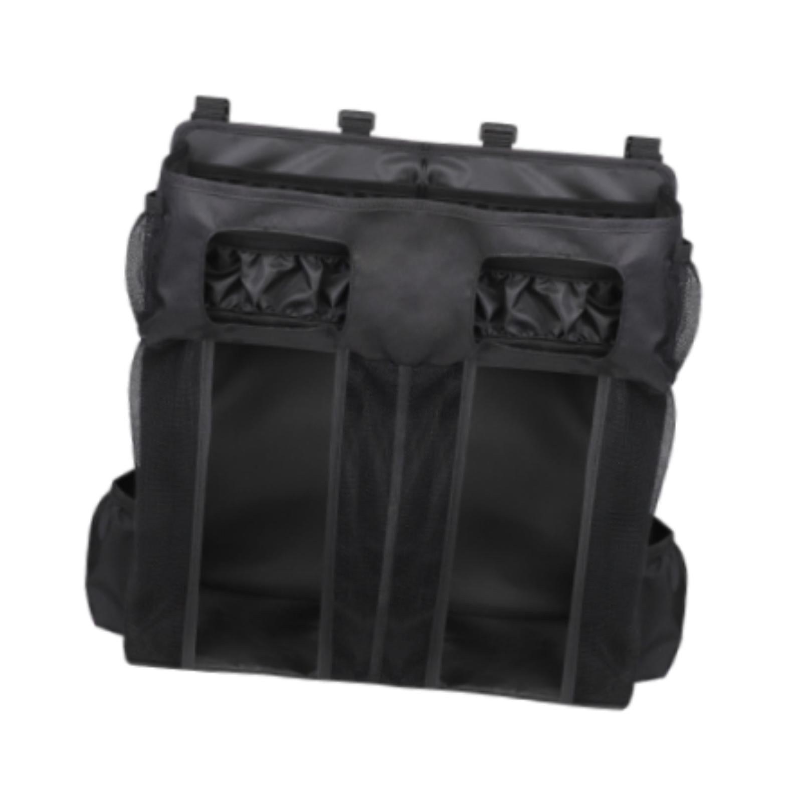 WeiLaiKeQi Hanging Diaper Organizer Spacious Changing Table Playard Baby Diaper Stacker Black