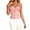 Pink, variant on Xijirk Shapewear for Women,Lace Mesh Double Strap Corset Bustier Tank Top Shapewear for Versatile Wear Body Shaping Top for Fashion and Support,Grey,XS
