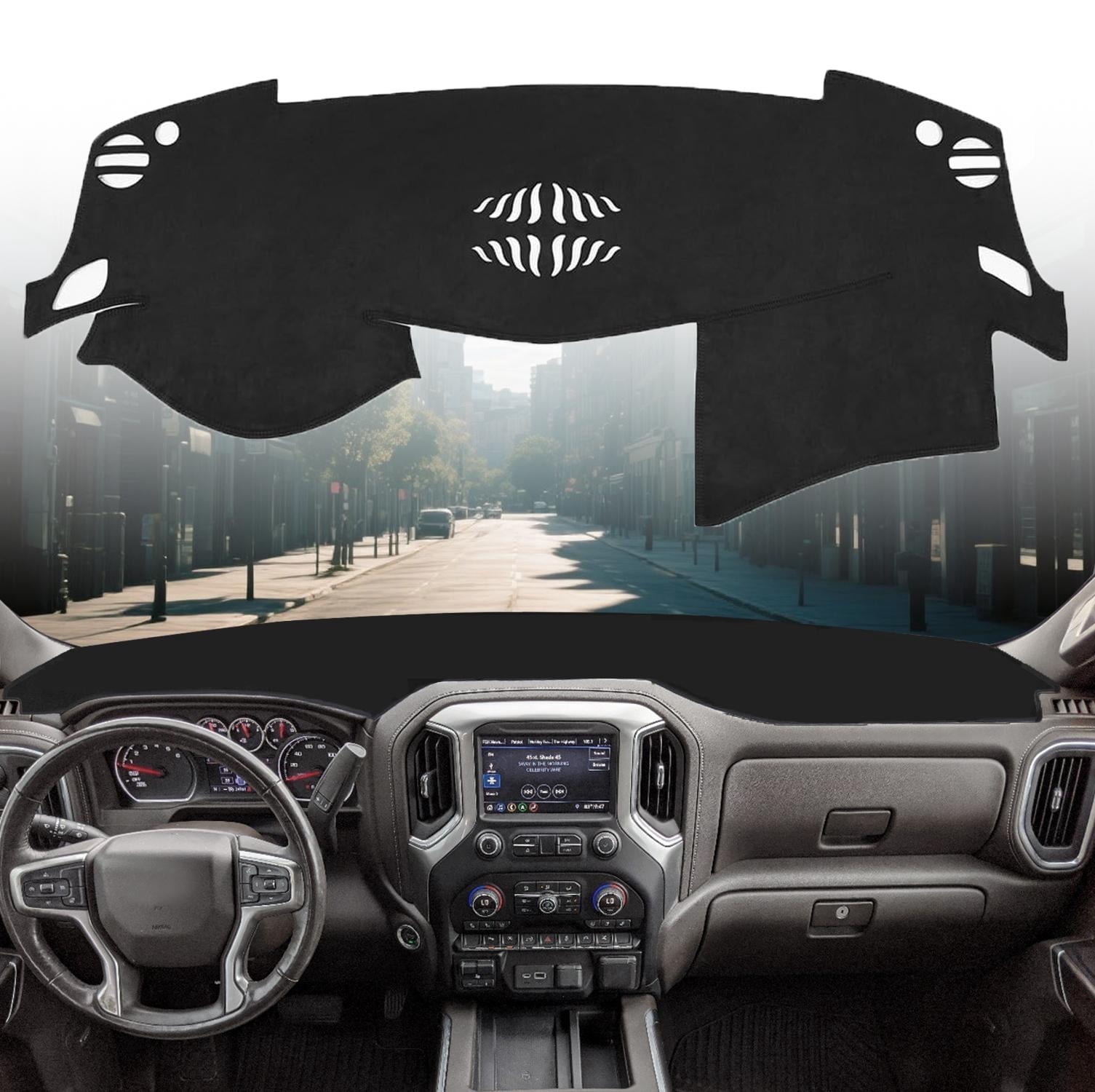 Canvcle Dash Cover Custom Fit for Nissan Altima 2013-2018,Nissan Altima Accessories Dashboard Cover Mat Non-Slip Pad Carpet Anti-Glare UV Rays Protector