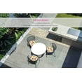 thumbnail image 2 of FBTS Prime 16x17 inch All-Weather Orange Triangle Outdoor Seat Pads, Pack of 2, 2 of 7