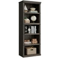 thumbnail image 2 of Aoile 5 Tier Farmhouse Bookshelf, 12.7" x 24.5" x 67.4" Heavy Duty Freestanding Bookcase, Bookshelves with Storage Open Display for Home Office, Living Room, Bed Room, Bathroom, Oak, 2 of 10
