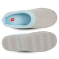 thumbnail image 6 of Hanes Womens Soft Waffle Knit Clog Slippers with Indoor/Outdoor Sole, 6 of 9