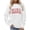 White, variant on Valentine's Day Sweatshirt for Women 2026 Love Heart Graphic Pullover Crewneck Long Sleeve Tops Valentines Sweatshirt Beige L