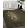 thumbnail image 3 of Ahgly Company Machine Washable Indoor Round Transitional Midnight Gray Area Rugs, 4' Round, 3 of 7