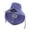 Blue, variant on Kcolen Sun Hat for Women With Strap Solar Powered Fan Bucket Hat with UPF50 Wide Brim for Outdoor Summer Activities and Sports