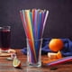 thumbnail image 4 of Colorful Plastic Long Disposable Drinking Straws -t, 4 of 5