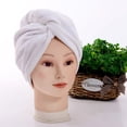 thumbnail image 3 of Toalla de microfibra de secado rápido para el cabello, turbante mágico para secar el cabello, gorro para spa, baño en casa, secado de cabello, 3 of 3