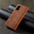 thumbnail image 5 of Mantto Case for Samsung Galaxy A51 5G, Premium Leather RFID Blocking Credit Card Slots Wallet Retro Folio Case Magnetic Clasp Flip Kickstand Shockproof Full Protection Phone Cover, Brown, 5 of 8