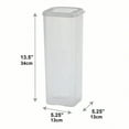 thumbnail image 3 of Caja de pan de plástico Mirukyed que ahorra espacio y es eficiente en el almacenamiento, 3 of 8