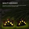 thumbnail image 2 of Toystoory Lámpara de ardilla solar de resina IP65 a prueba de agua Adorno de ardilla decorativa de ardilla linda Lámpara de jardín de ardilla Iluminación y accesorios Toystoory HA013698-00, 2 of 6
