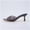 Smoke, variant on Cushionaire Naty Jelly Kitten Heels for Women, Chic Slip-On Mule Design with Modern Open Square Toe Womens Heels