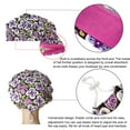 thumbnail image 4 of Opromo 4 Pack Skull Cap Cotton Doctor Bouffant Hat w/ Sweatband-Set 12, 4 of 6