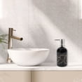 thumbnail image 2 of Unique Bargains 1 Pc Simple Cylindrical Soap Pump Dispenser for Hotel 400ml Black Silver Tone, 2 of 6