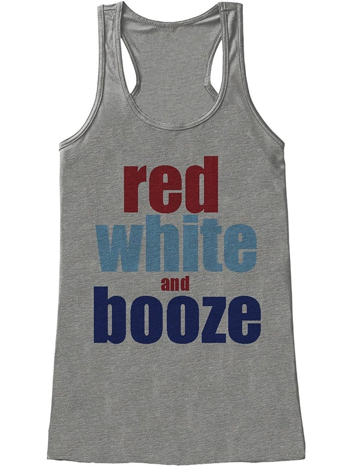 Photo 1 of Custom Party Shop Ladie's Red White and Booze 4th of July Tank Top - Large