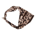 thumbnail image 3 of Pañuelos para perros con estampado de leopardo, baberos de algodón duraderos, bufandas plegables y portátiles para fiestas, bodas y viajes S, 3 of 14