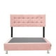 thumbnail image 2 of Base de Cama Individual con Cabecera Catania Dicasa Rosa, 2 of 8