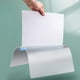 thumbnail image 5 of Carpeta de plástico tamaño A4 con forma de lágrima | Organizador de documentos | Soporte transparente para documentos de examen | Sujeción segura para uso escolar o de oficina, 5 of 6
