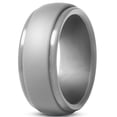 Fashion Rings Men's Engagement Rings Occident Couples Wedding Round Rubber Rings
