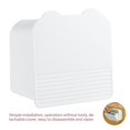 thumbnail image 4 of Caja De Almacenamiento De Servilletas Sanitarias Montada En La Pared Caja De Almacenamiento De Algodón Cosmético De Doble Capa Organizador De Bastoncillos De Algodón Para Colgar Speravity HA027140-01, 4 of 7