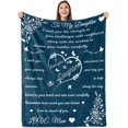 thumbnail image 1 of LHSHID Daughter Blanket Gift Daughter Blankets from Mom Birthday for Daughter from Dad I Love You Daughter Presents to Daughter Daughter Soft Flannel Throw Blanket 40"x50", 1 of 7