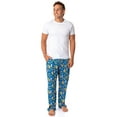 thumbnail image 2 of DreamWorks Shrek Men's All-Over Tossed Print Donkey Fiona Gingy Puss In Boots Pinocchio Character Lounge Pajama Pants, 2 of 6