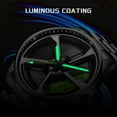 thumbnail image 4 of LIGE 2025 Fashion Stainless Steel Men's Quartz Wristwatch Dial Sport Car Rim Wheel Hub Watch Business Luxury Wrist Business Watch Stainless Steel Luxury Automatic Watch Waterproof Chronograph, 4 of 9