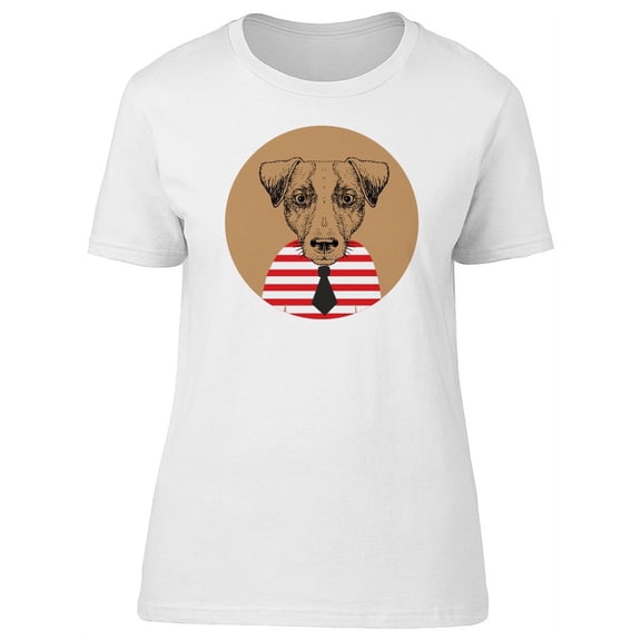 Cute Classy Hipster Fashion Dog Tee Women's -Image by Shutterstock