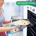 thumbnail image 7 of Two Pieces Of Square Heat Insulation Pad Oven Mitts 7x9.8 Inch Oven Microwave Kitchen Cooking Baking Super Beautiful Pink Birds, 7 of 7