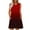 New1/Red, variant on Otvok 2025 Womens Sleeveless Vacation Dress Round Neck Elegant Club Party Tunic Mini Dresses