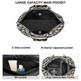 thumbnail image 2 of Daisy Women's Large Weekend Travel Bag Moving Canvas Handbag Thick Double Layer Beach Weekend Travel Unisex Hospital Maternity Delivery with Toiletry Waterproof, 2 of 5