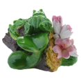 thumbnail image 4 of LOVIVER True to Nature Water Floating Ornament Pond Lotus Leaf Frog Toy Pool Decor B B, 4 of 8