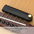 thumbnail image 3 of Guitar Muffler, Guitar String Muter Reduce Noise Eliminate Overtones Aluminium Alloy  For Bass Guitar For 6 String Guitar, 3 of 8