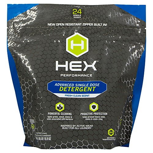 HEX Performancen Advanced Single Dose Detergent 24 Pods Free