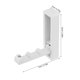 thumbnail image 2 of unbranded 1Jgo Gancho Colgante Plegable De Zinc Ideal Para Armarios Puertas Con Instalación Fácil, 2 of 8