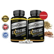 (2 Pack) Sizegenix Mens Health Supplement 1484mg 120 Capsules