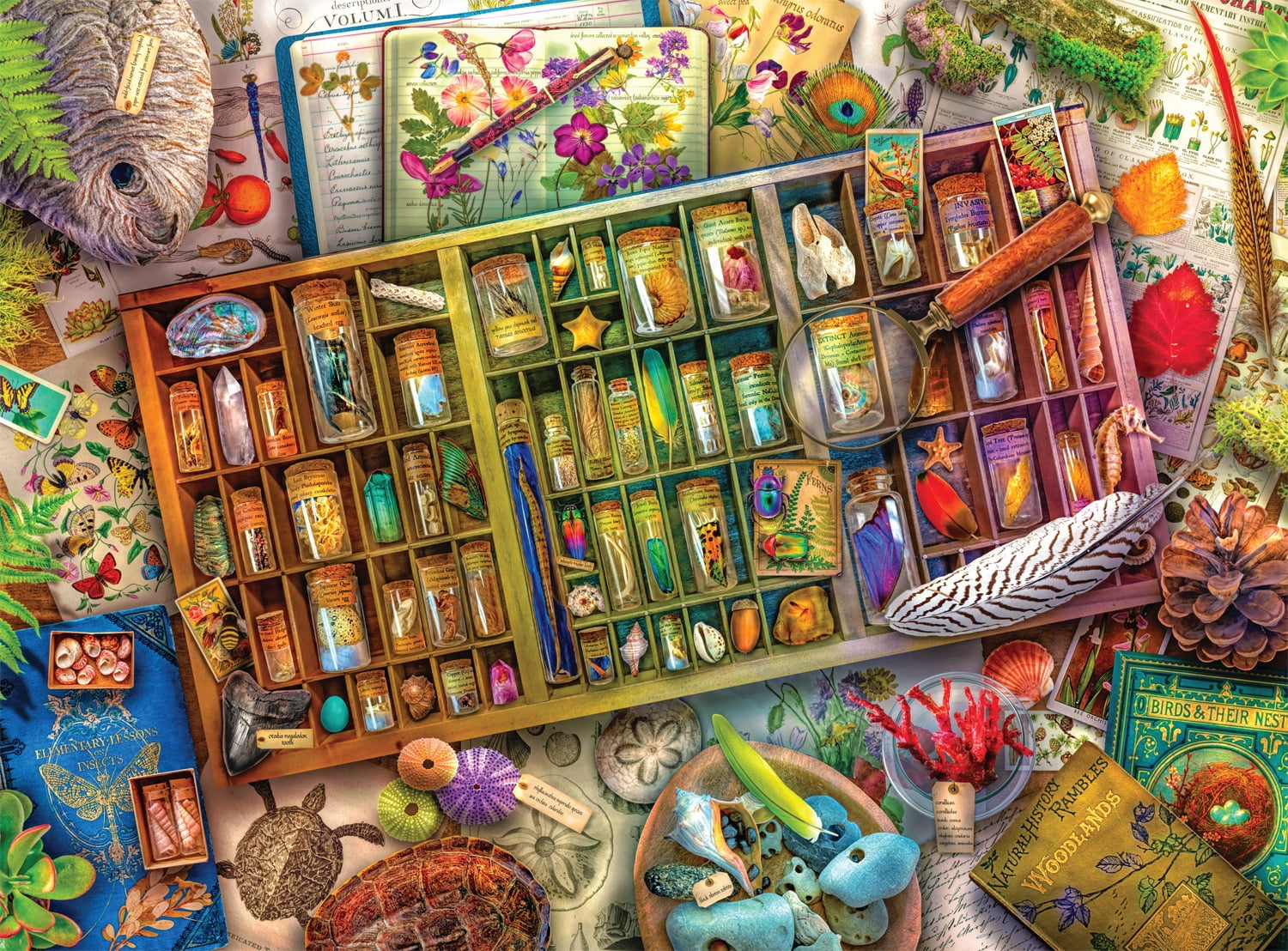 Buffalo Games 1000-Piece Aimee Stewart The Naturalist's Collection Interlocking Jigsaw Puzzle