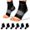 Black(6 Pairs), variant on Plantar Fasciitis Sock (6 Pairs) for Men and Women, Compression Foot Sleeves with Arch and Ankle Support (Black, Medium)