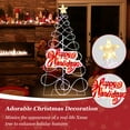 thumbnail image 4 of Costway Arbre de Noël Pré-Éclairé 5.6 Pieds 6 Modes d'Éclairage Décoration Colorée Intérieure Extérieure, 4 of 9
