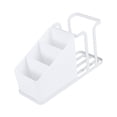 thumbnail image 1 of Dispensador de tazas de café BLESIY Organizador de estaciones de café 3 compartimentos blanco, 1 of 8