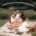 thumbnail image 6 of Lifestance Outdoor Picnic Blankets Extra Large in Cape Town Design, 79" x 79" Waterproof Sandproof Foldable Compact Beach Blanket for Grass Park Mat, 6 of 9