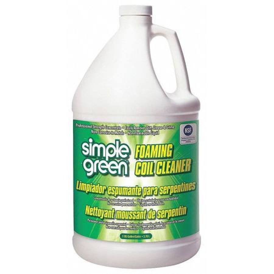 SIMPLE GREEN 0110000404001 Simple Green Foaming Coil Cleaner, 1 ga