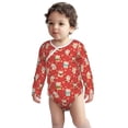 thumbnail image 2 of Xecao Japanese Maneki Cats Print Baby unisex-baby Cotton Long-sleeve Bodysuits-6 Months, 2 of 6