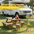 thumbnail image 6 of 30 Amp to 20 Amp 110V RV Distribution Adapter NEMA TT-30P Male to 3X 5-15R/5-20R, 30 Amp to Triple 15 Amp / 20 Amp 3-Prong to Multiple Household Outlet RV Generator Distribution Cord, 6 of 7