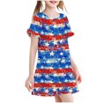 thumbnail image 2 of Pijama de ensueño con estampado de moda para niños de 3 a 12 años, camisón a media pantorrilla, 2 of 5
