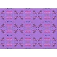 thumbnail image 1 of Ahgly Company Machine Washable Indoor Rectangle Transitional Heliotrope Purple Area Rugs, 2' x 3', 1 of 7